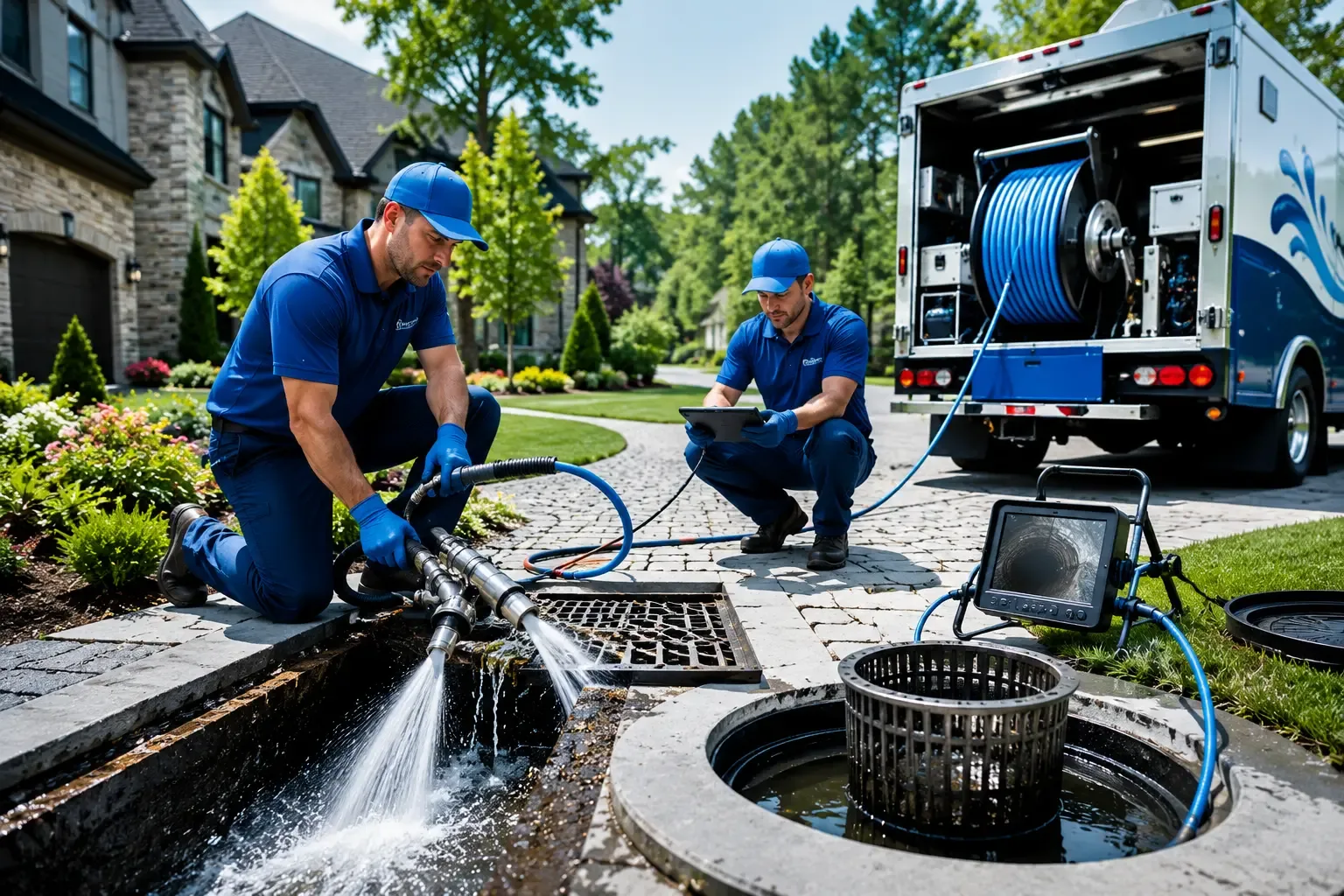 Local outdoor drain cleaning professionals in Poseyville, IN